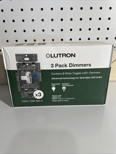 Lutron toggler led dimmer - toggler, led+