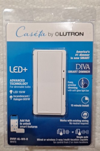 Lutron caseta diva smart - lutron,